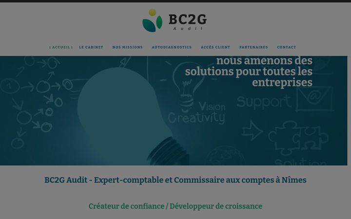 Screenshot of bc2g.fr