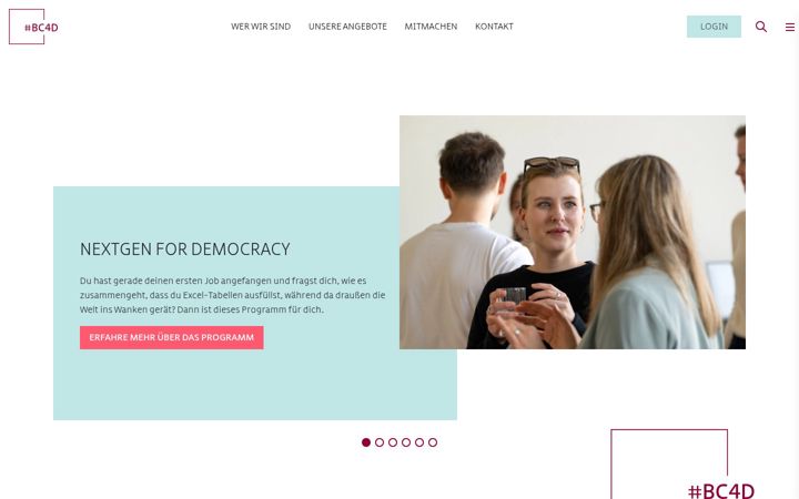 Screenshot του bc4d.org