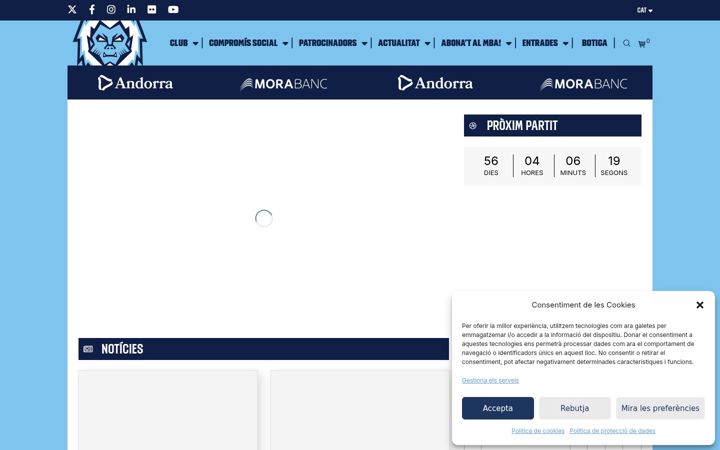 Screenshot of bca.ad