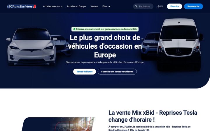 Zrzut ekranu bcautoencheres.fr