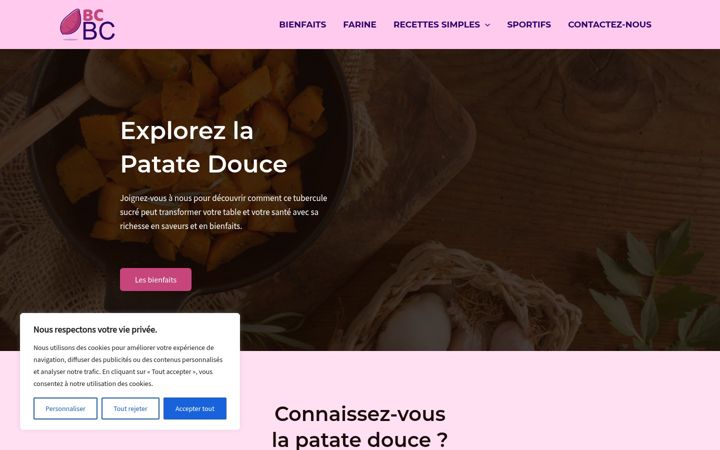Screenshot of bcbc.fr