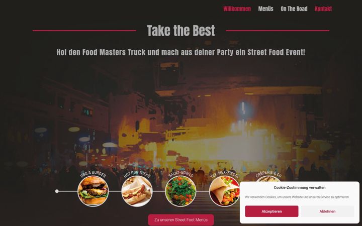 Skärmbild av bcc-foodmasters.de