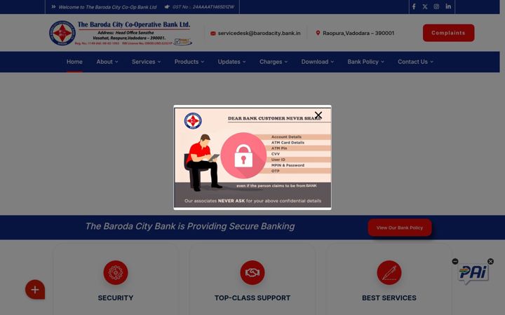 Screenshot of bccbank.coop