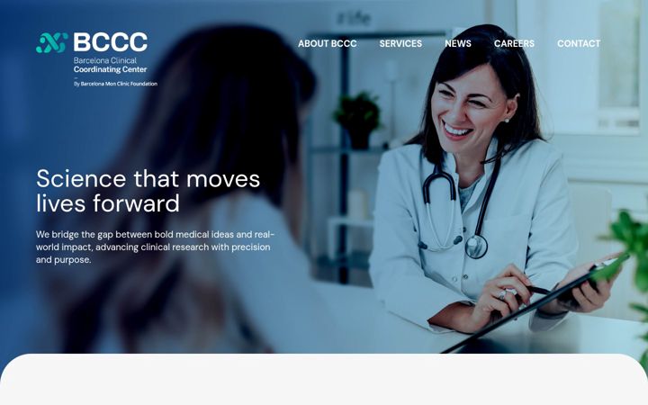 Screenshot of bcccbarcelona.com