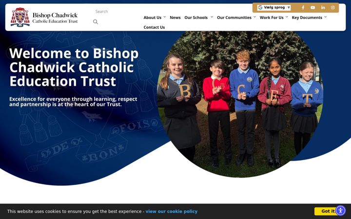 Screenshot of bccet.org.uk