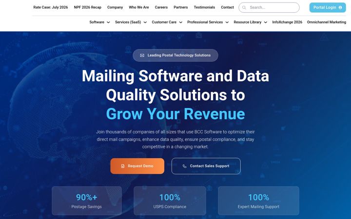 Screenshot of bccsoftware.com