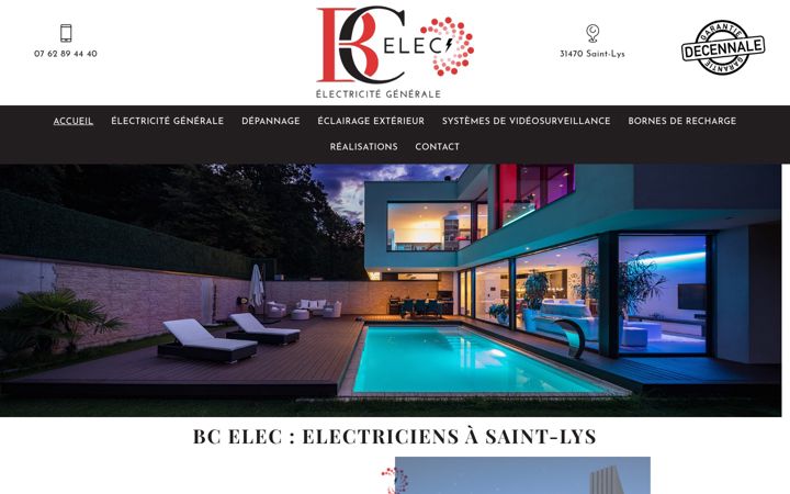Screenshot of bceleec.fr