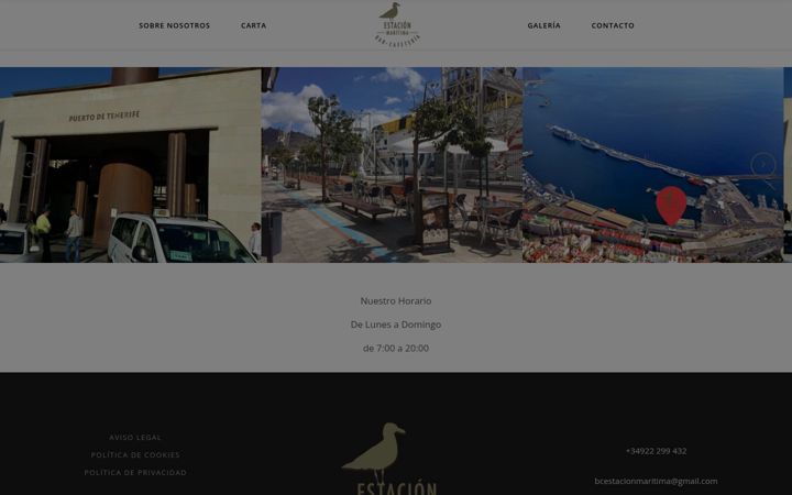 Screenshot of bcestacionmaritima.com