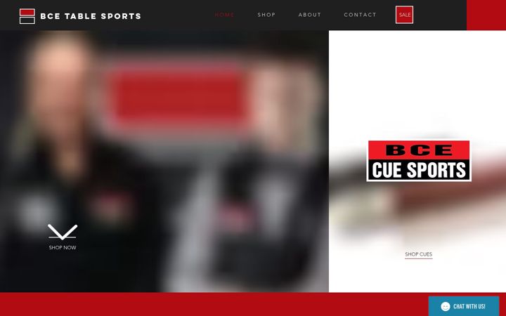 Screenshot of bcetablesports.com