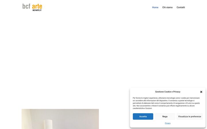 Screenshot of bcfarte.it