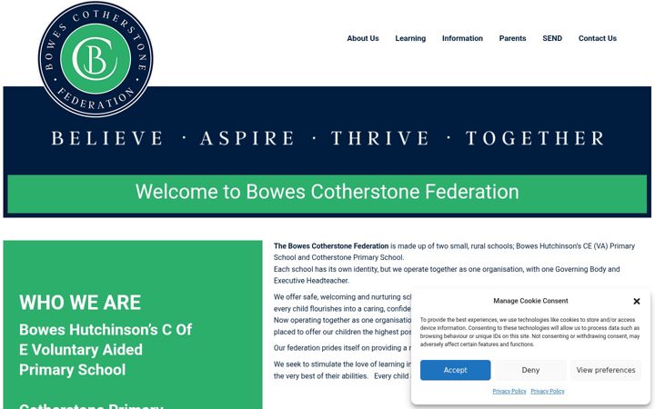 Screenshot of bcfederation.uk