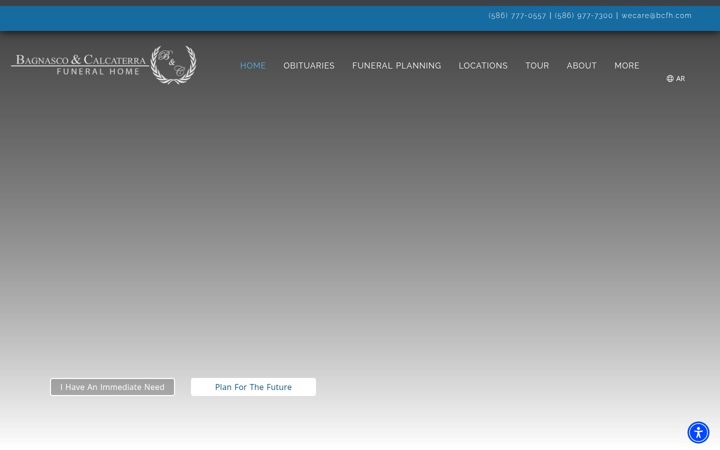 Screenshot of bcfh.com