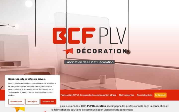 Screenshot of bcfplv-decoration.com