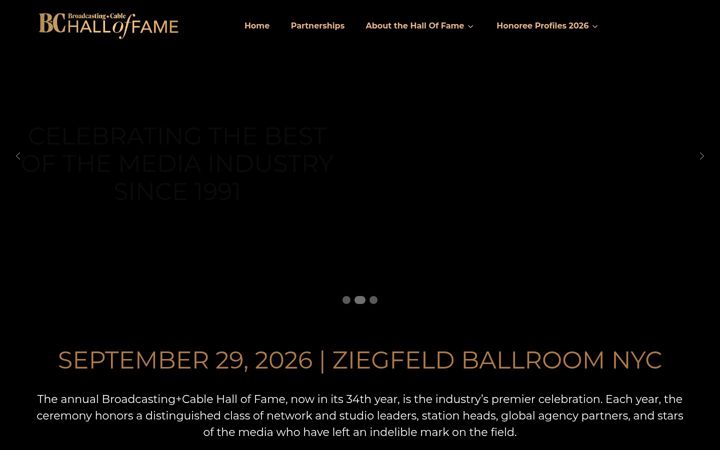 Screenshot of bchalloffame.com