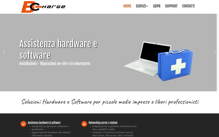 Screenshot of bcharge.it