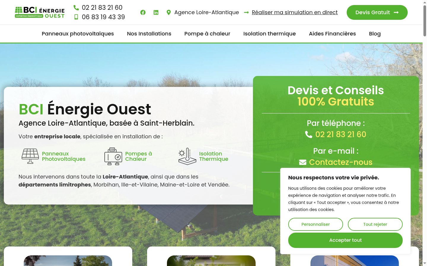 Screenshot tal-banner tal-kunsens muri qabel kwalunkwe interazzjoni