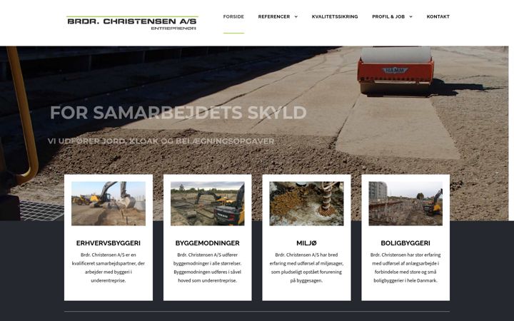 Screenshot of bcikast.dk