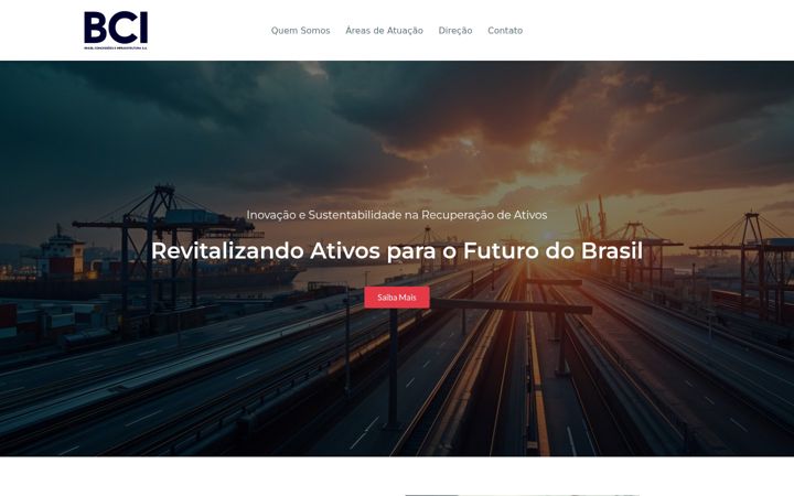 Captura de ecrã de bcisa.com.br