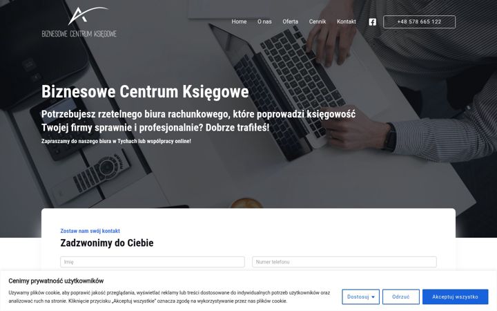 Screenshot of bck.com.pl