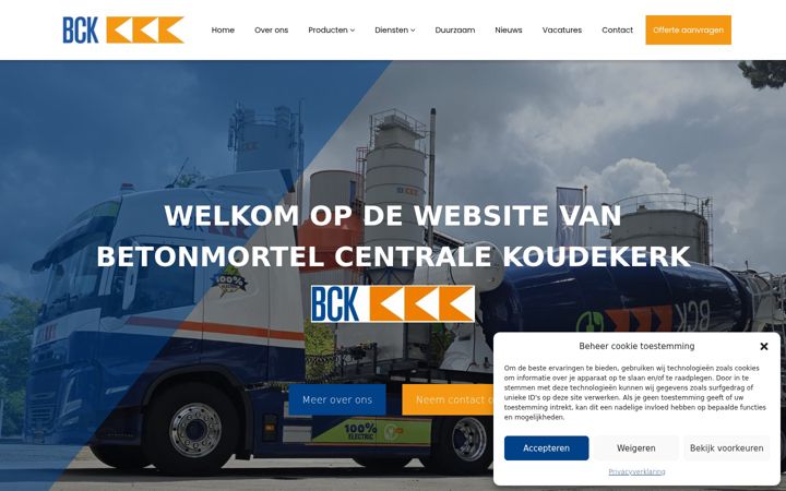 Screenshot di bck.nl