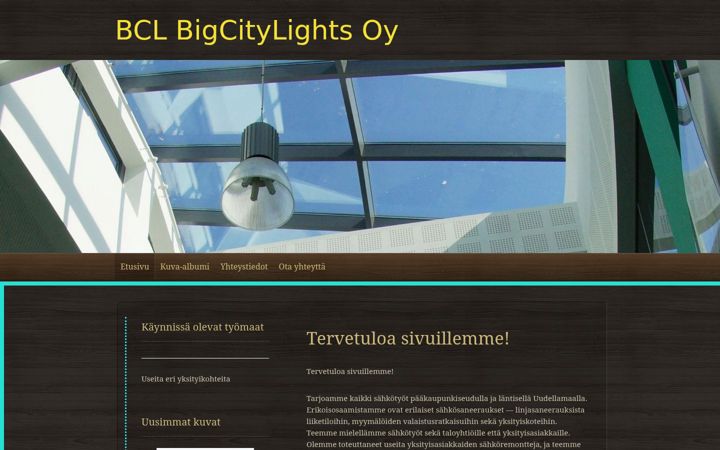 Screenshot of bclbigcitylights.fi