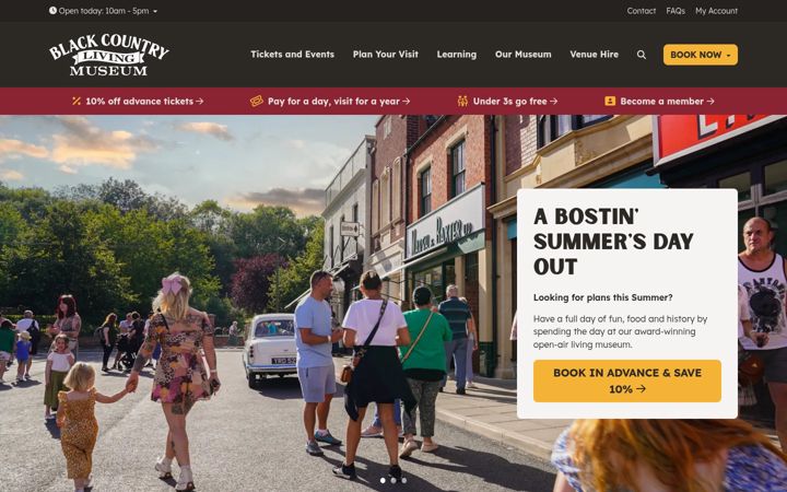 Screenshot of bclm.com