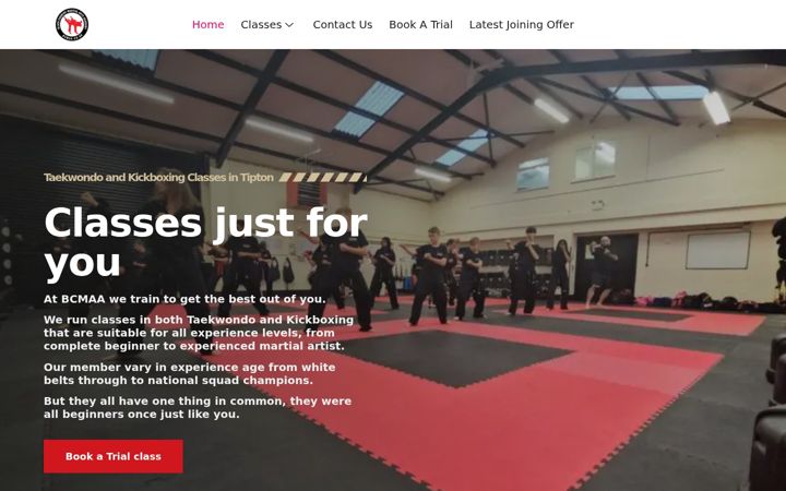 Screenshot of bcmaa.co.uk