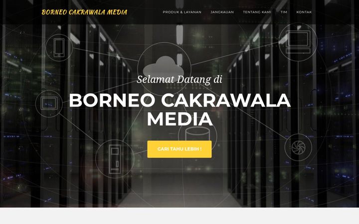 Screenshot of bcmedia.co.id