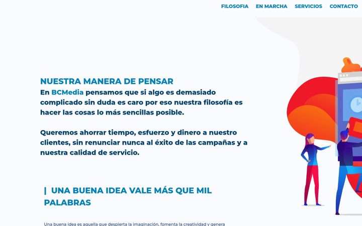Screenshot ta' bcmedia.es