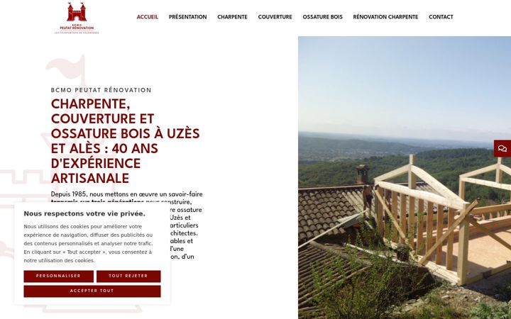 Screenshot of bcmo-peutat-renovation.fr