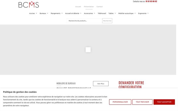 Screenshot of bcms-mobilier-bureau.fr