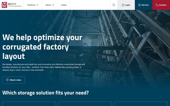 Screenshot of bcmtranstech.com