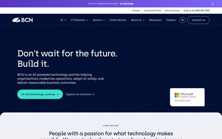 Screenshot of bcn.co.uk