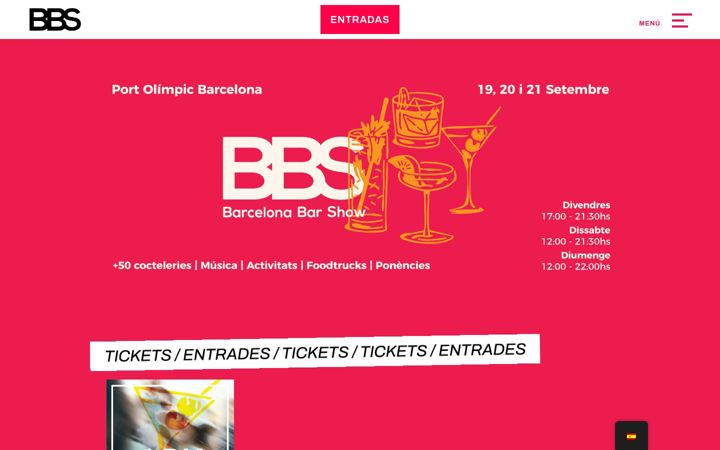 Screenshot of bcnbarshow.com
