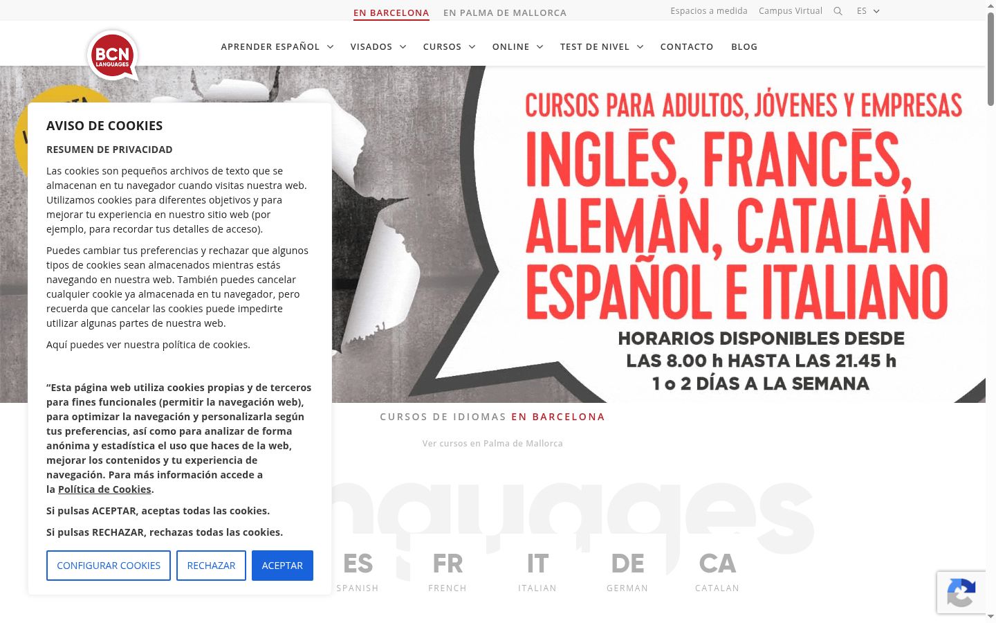 Екранна снимка на банера за съгласие, показан преди каквото и да е взаимодействие