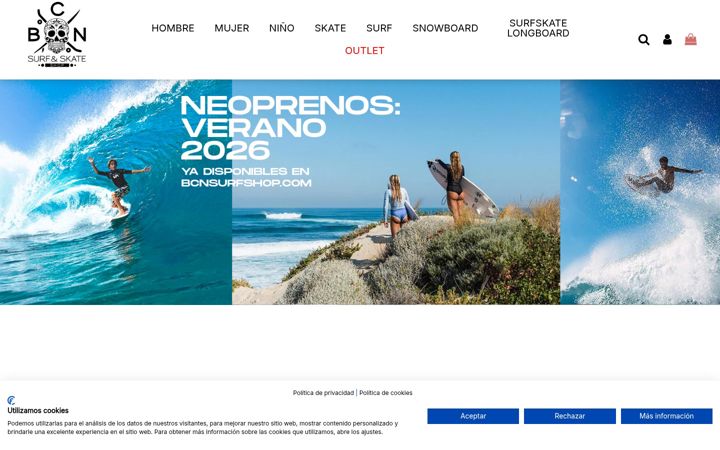 Screenshot of bcnsurfshop.com