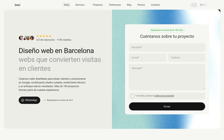 Screenshot of bcnwebstudio.net