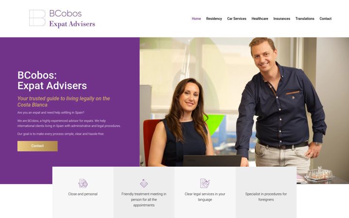 Screenshot of bcobos.com