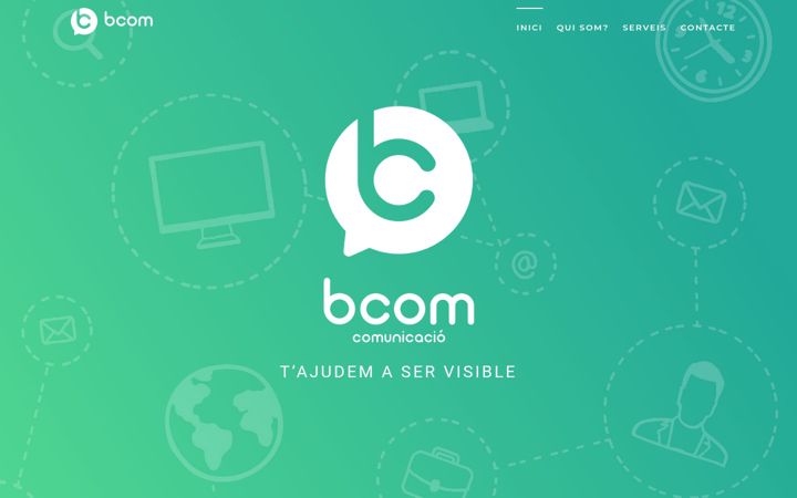Screenshot of bcom.cat