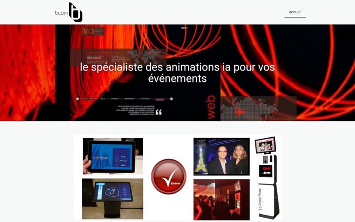 Screenshot of bcom.fr
