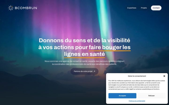 Screenshot of bcombrun.com