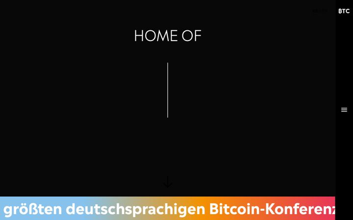 Screenshot of bconf.de