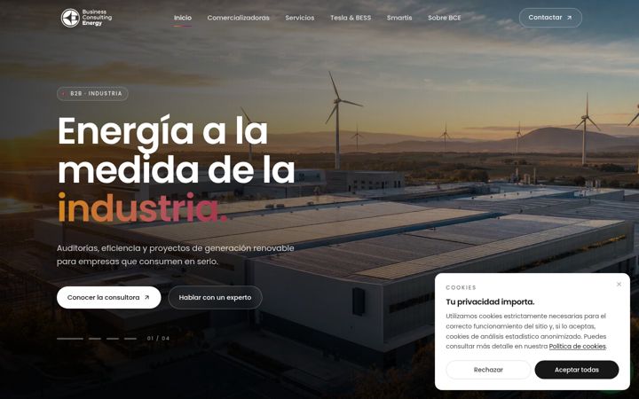 Screenshot of bconsultingenergy.com