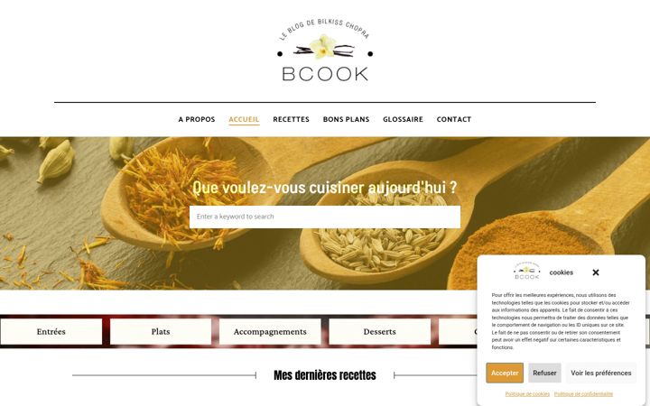 Screenshot of bcook.fr