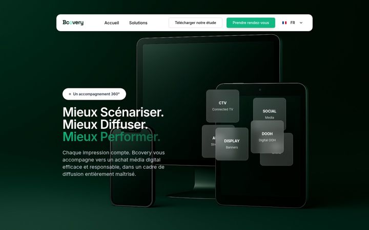 Screenshot of bcovery.com