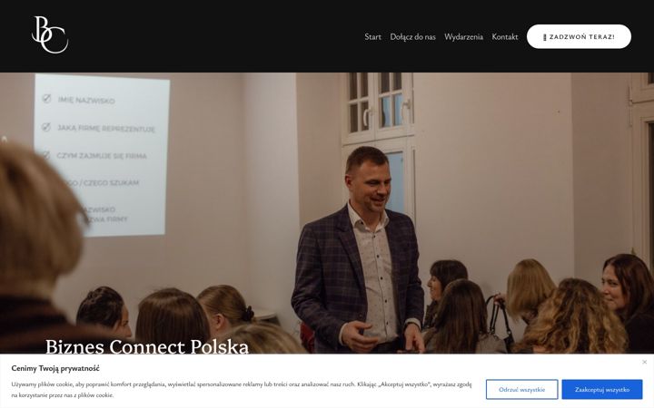 Kuvakaappaus sivustosta bcpolska.pl