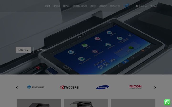 Screenshot of bcprints.co.uk