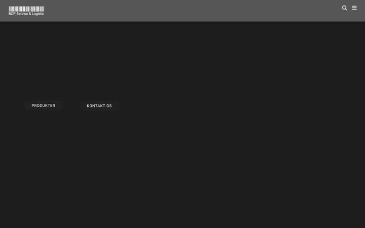 Screenshot of bcpservice.dk