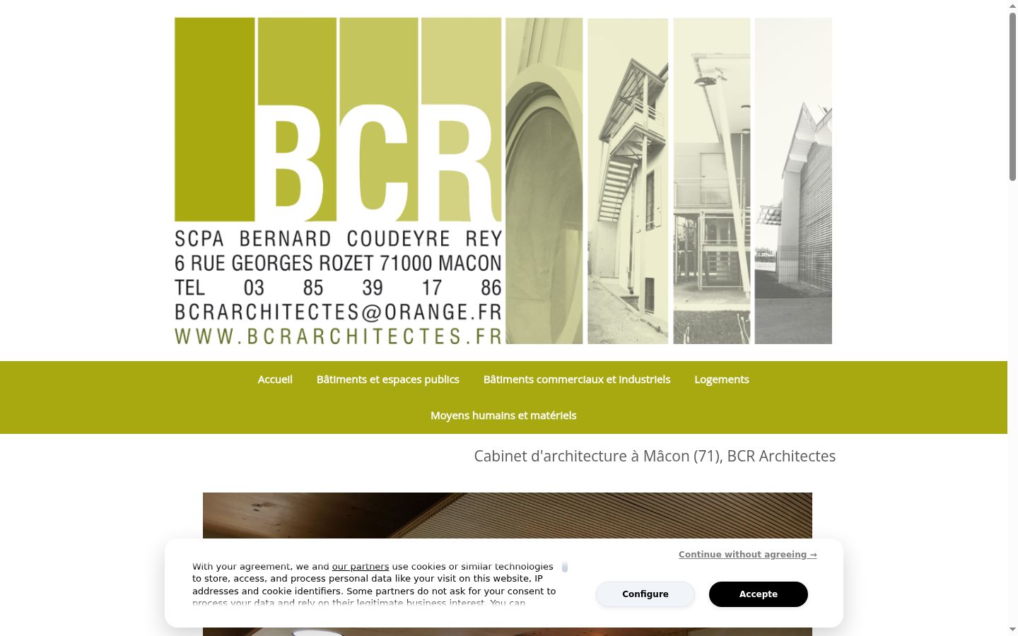 Screenshot tal-banner tal-kunsens muri qabel kwalunkwe interazzjoni