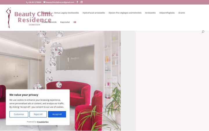 Screenshot of bcrdebrecen.hu